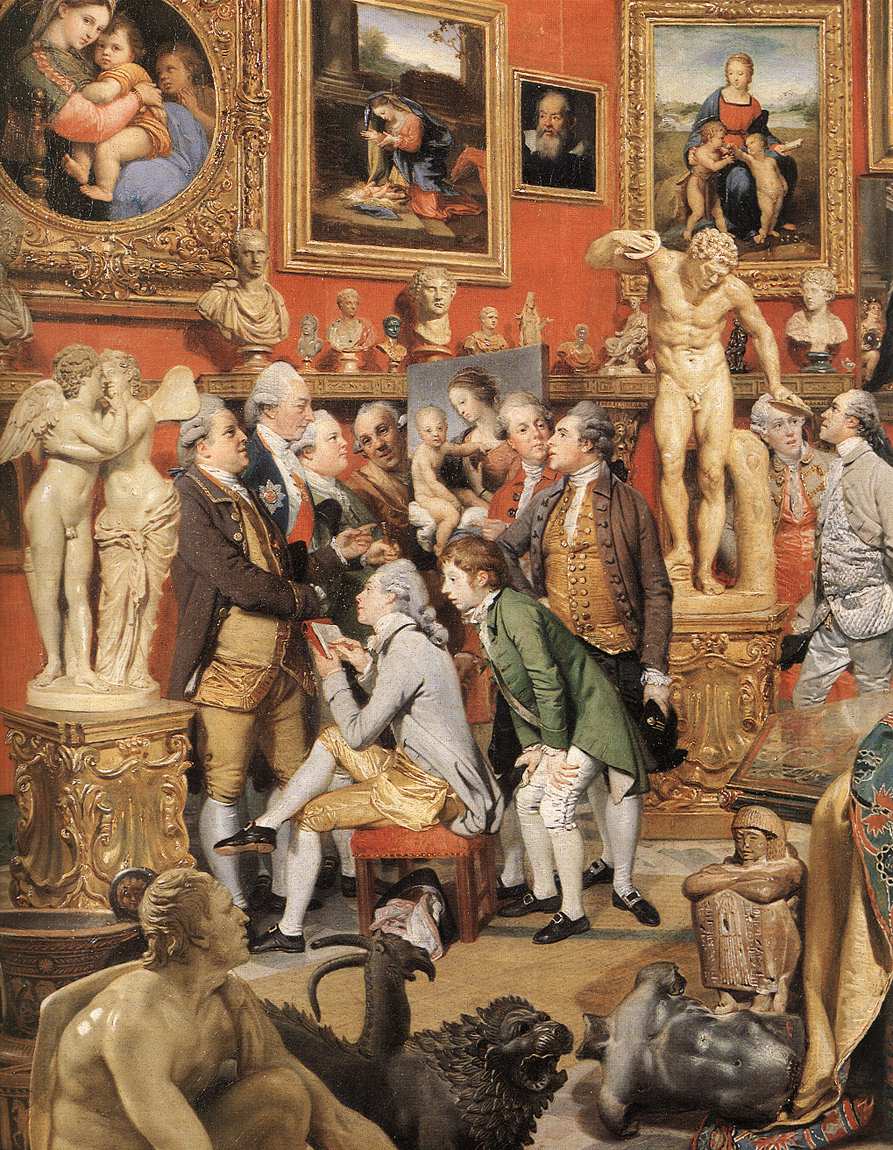 The Tribuna of the Uffizi (detail)